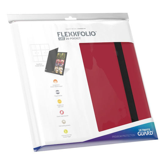 Ultimate Guard Binder 12-Pocket Standard Size Red
