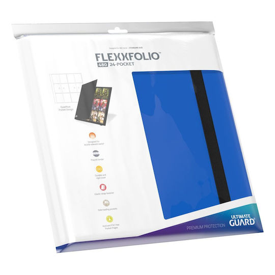 Ultimate Guard Binder 12-Pocket Standard Size Quadrow Blue