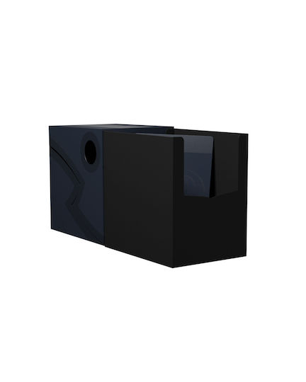 Dragon Shield Double Shell 150+ Deck Box Standard Size Midnight Blue/Black AT-30656