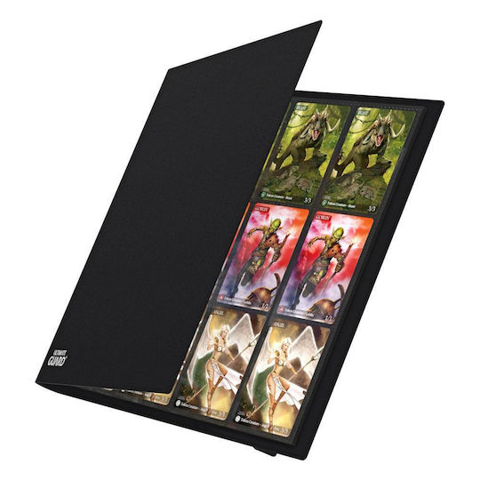 Ultimate Guard 24-Pocket Flexxfolio 480 Binder 12-Pocket Standard Size Black UGD010345