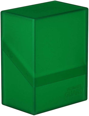 Ultimate Guard Boulder Deck Case Deck Box Zubehör für Sammelkartenspiele 60 Stück Standard Emerald UGD010892