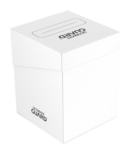 Ultimate Guard Game Accessory Deck Case White 100τμχ