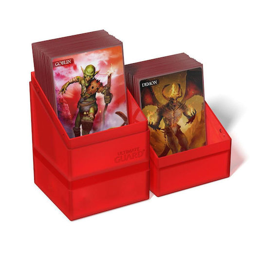 Ultimate Guard Boulder 'n' Tray 100+ Deck Box Standard Größe Klar