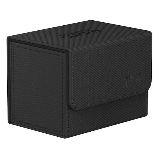 Ultimate Guard Sidewinder XenoSkin Monofarbene Deck Box Standardgröße Schwarze