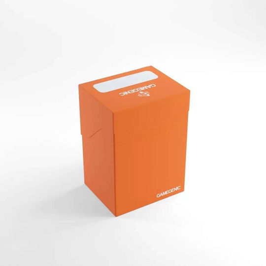 Gamegenic Deck Holder 80+ Deck Box Standard Size Orange