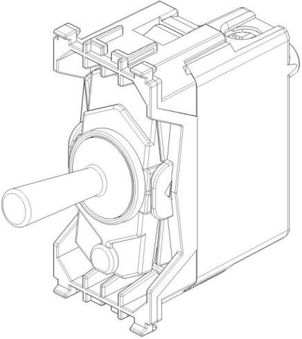 Vimar Eikon Vertiefter Mechanismus Elektrischer Wandtaster Aller Retour Weiß