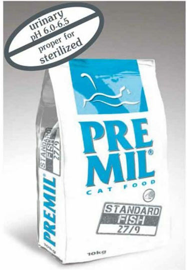 Premil Standard Fish Dry Food for Sterilized Cats with Sensitive Urinary with Fish 10kg
