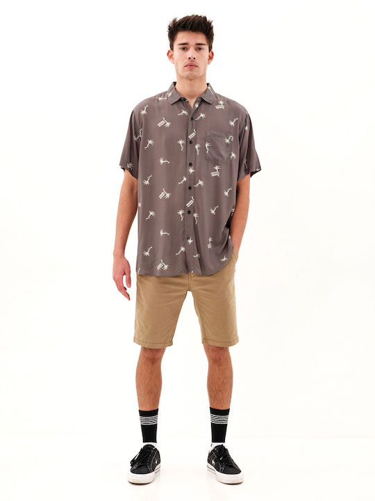 Short-sleeved Shirt PR357 Off Black