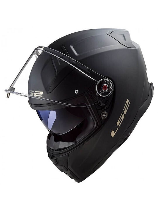 LS2 FF811 Vector II Solid Matt Black Κράνος Μηχανής Full Face ECE 22.06 1500gr με Pinlock