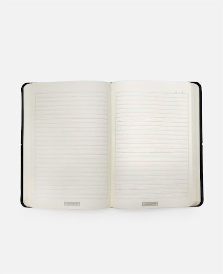 Make Notes Bloc Notes A5 cu Elastic Gri