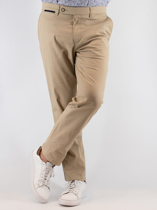 Guy Laroche GL2315169 Herrenhose Chino Elastisch Beige