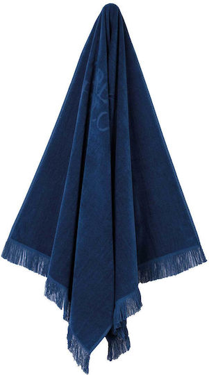 Greenwich Polo Club Beach Towel Cotton Blue 190x90cm.