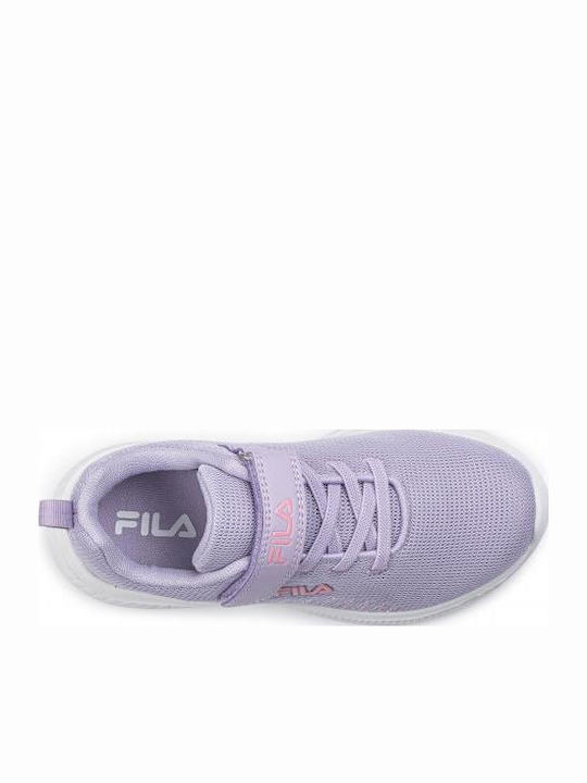 Abel 2 V Kinder Sneakers mit Klettverschluss Flieder