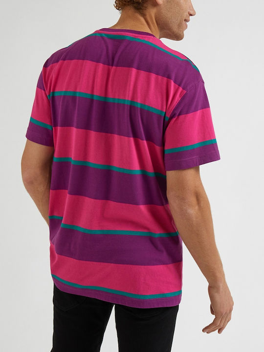 Lee T-shirt Bărbătesc cu Mânecă Scurtă Fuchsia