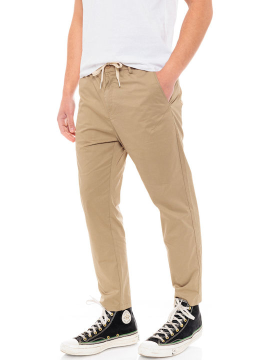Trousers Chino Elastic Beige