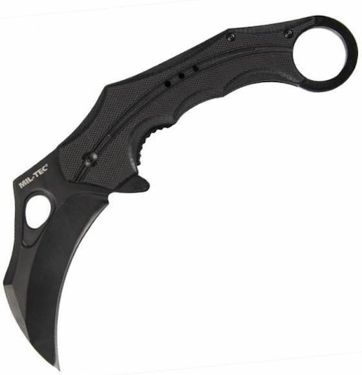 Mil-Tec G10 Karambit Negru