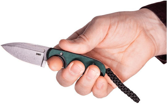 Columbia River Knives Minimalist Spear Point Μαχαίρι Πράσινο σε Θήκη
