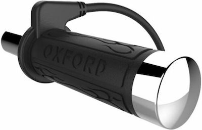 Oxford Heated Motorcycle Grips in Black Colour