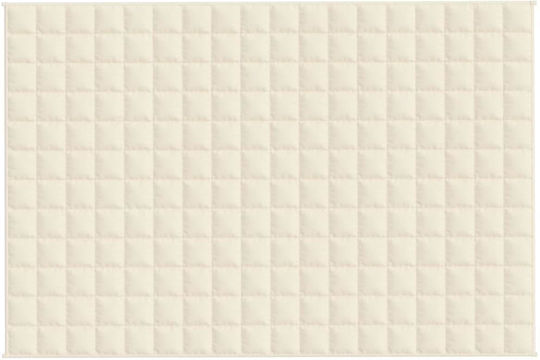 vidaXL Pătură De Gravitație Pentru Canapea 122x183cm Crem Deschis
