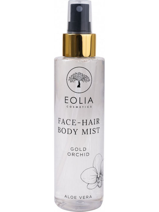 Eolia Cosmetics Gold Orchid Hautpflegeset für Feuchtigkeitsspendend & Reinigung Körperreinigung
