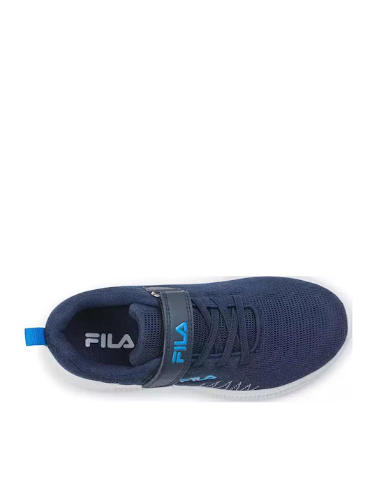 Abel 2 Kids Sneakers with Scratch Navy Blue