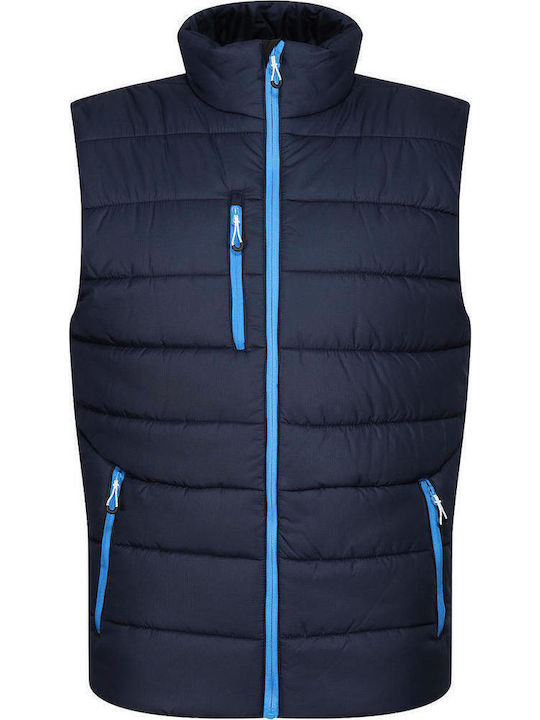 TRA892 Geci Barbati Iarna Puffer Albastru Marin / Bleu Francez