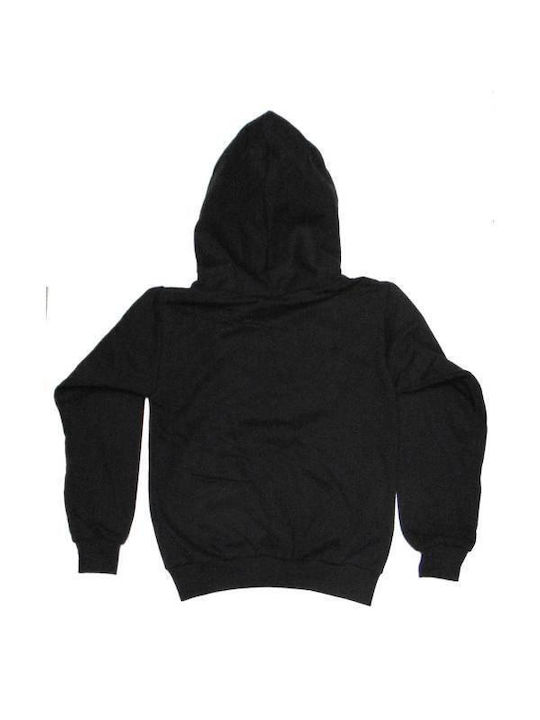 Takeposition Kids Sweatshirt with Hood and Pockets Black