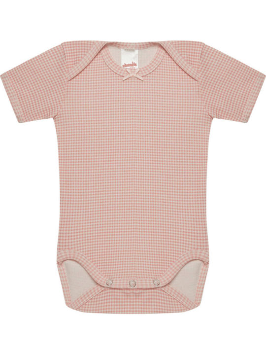 Minerva Princess Plaid Mâneca scurta Alb 4buc
