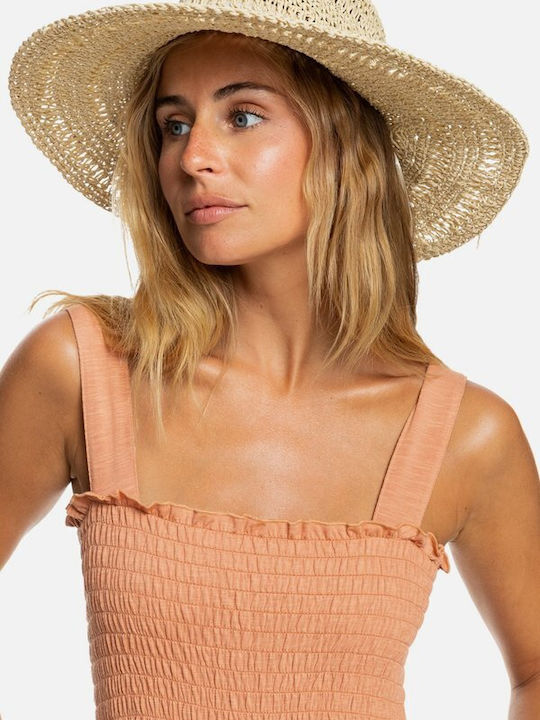 Roxy Wicker Women's Hat Beige