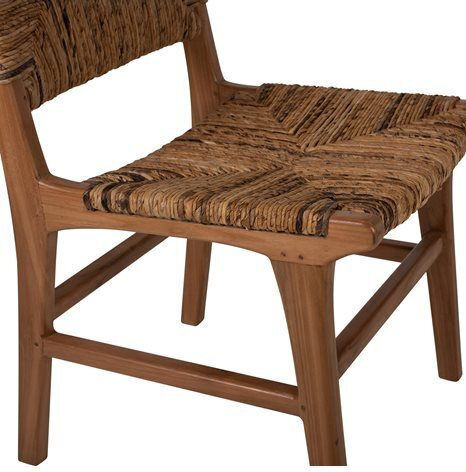 Dining Room Wooden Chair Natural 54x55x86cm