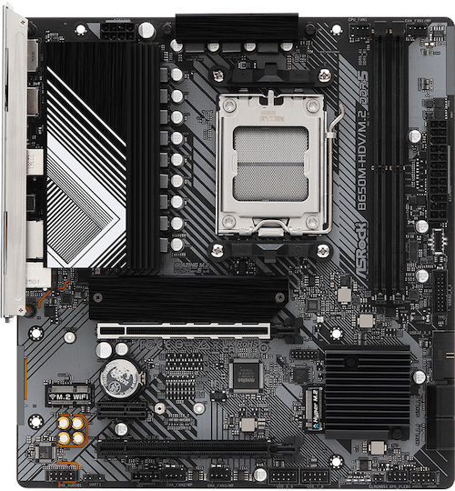 ASRock B650M-HDV/M.2 Motherboard Micro ATX με AMD AM5 Socket 90-MXBLA0-A0UAYZ