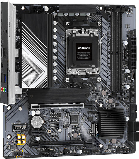 ASRock B650M-HDV/M.2 Motherboard Micro ATX με AMD AM5 Socket 90-MXBLA0-A0UAYZ