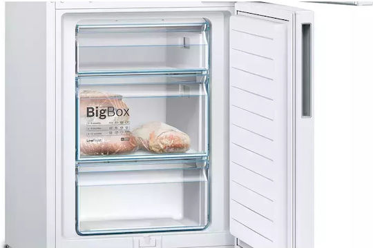 Bosch Kühl-Gefrierkombination 308Es H186xB60xT65cm. Weiß KGV36VWEA