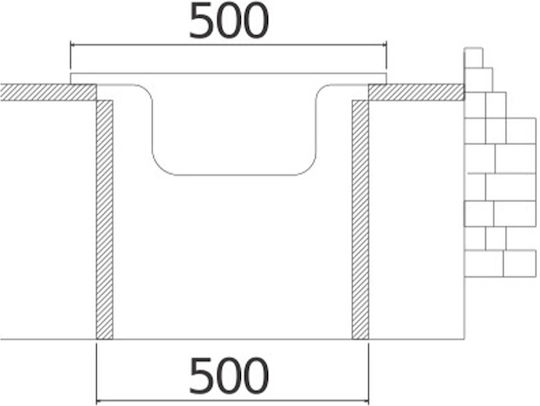 Excel Dimitra 716CMAS14 Ένθετος Inox Σατινέ Μ50xΠ50cm Ασημί Excel Dimitra 716CMAS14 Ένθετος Inox Σατινέ Μ50xΠ50cm Ασημί