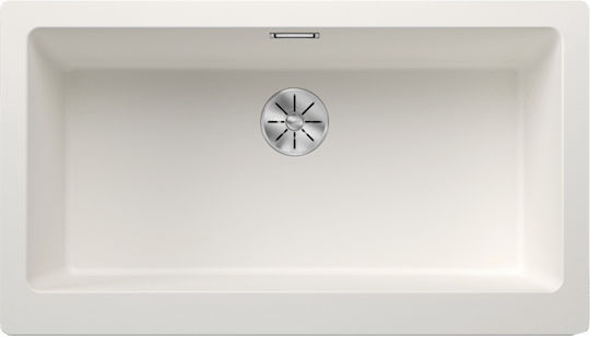 Blanco Vintera XL 9-UF Ένθετος Νεροχύτης από Συνθετικό Γρανίτη Μ90xΠ51cm White