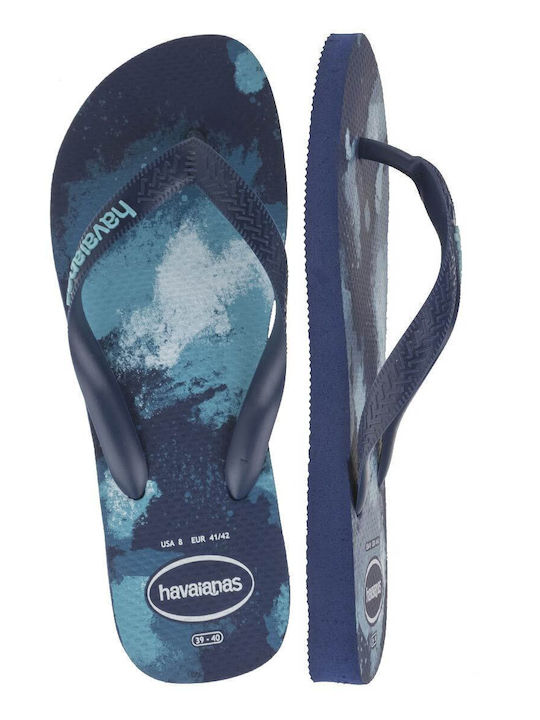 Top Camu Men's Flip Flops Blue