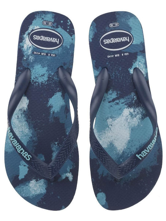 Top Camu Men's Flip Flops Blue