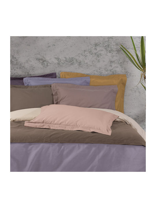 Das Home Bettlaken Semi-Doppel mit Gummiband 120x200+35cm. 1006 Blau