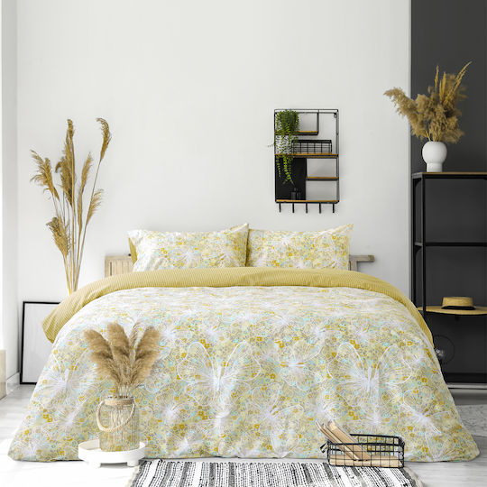Kocoon Set Single 3pcs 160x270cm Papillon Yellow Kocoon Set Single 3pcs 160x270cm Papillon Yellow