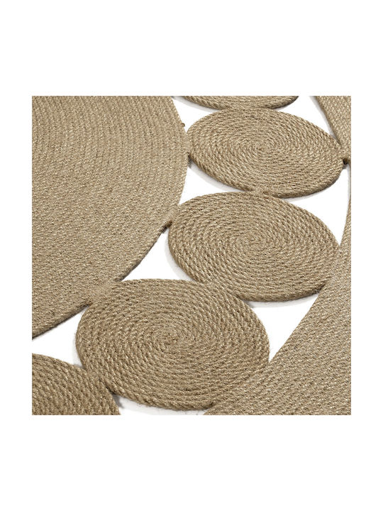 Beauty Home 9136 Rug Round Summer Beige