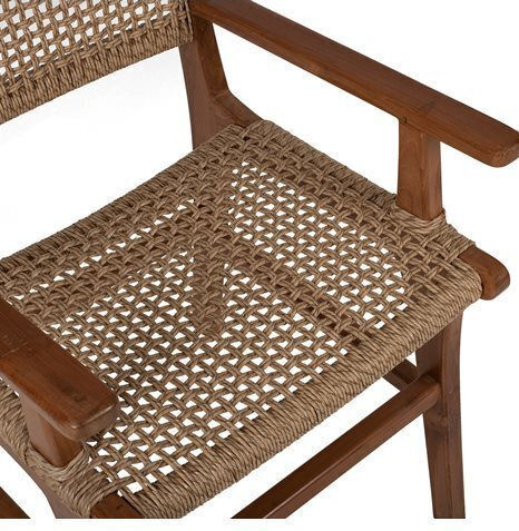 Outdoor-Sessel Rattan Natural-beige 54x55x86εκ.
