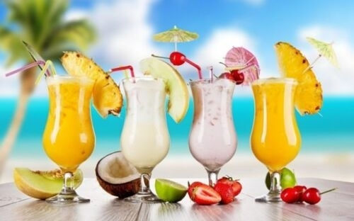 Gurallar Fiesta Glas Kelch Cocktail/Trinken aus Glas Kelch 390ml LVFST57739Z