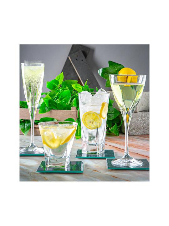 RCR Fusion Set of Glasses Water made of Crystal Stemmed 6pcs