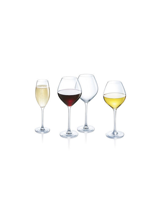 Luminarc Grand Chais Set Gläser für Weißwein aus Glas Mit Stiel 470ml 12Stück