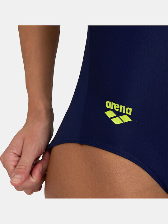 Αθλητικό Ολόσωμο Μαγιό Dark Blue Freeze Green