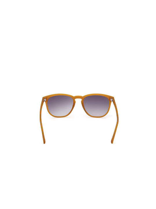Guess Unisex Sunglasses With Orange Frame And Grey Lens