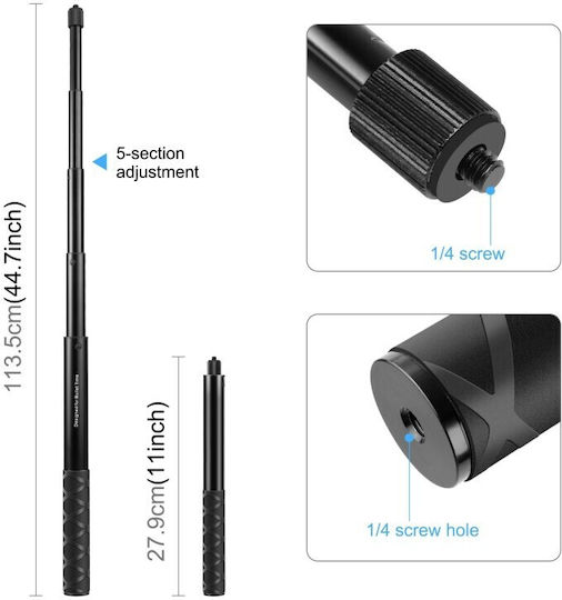Puluz PU817 Bicycle Support Base for GoPro