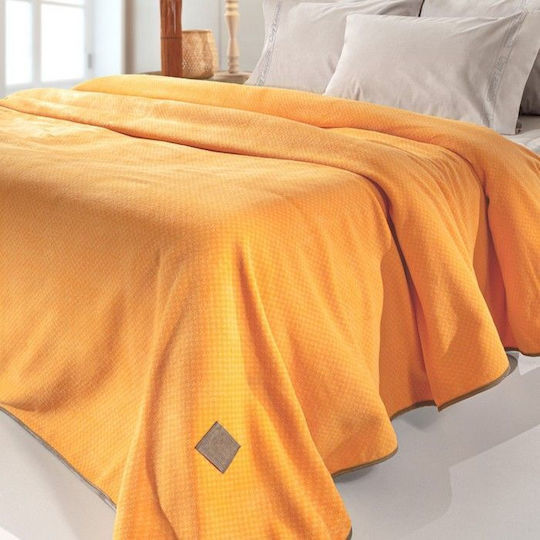 Guy Laroche Polar Decke Fleece Übergröße 230x250cm Mango