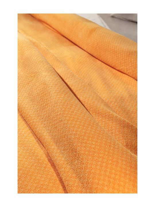 Guy Laroche Polar Decke Fleece Übergröße 230x250cm Mango
