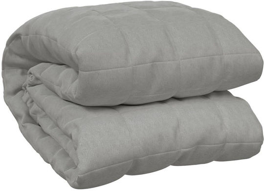vidaXL Schwerkraftdecke Couch 120x180cm Grau